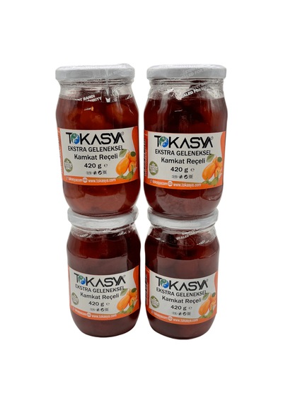 Tokasya Kamkat Reçeli Kavanoz 4 x 420 G