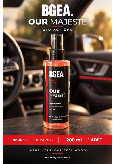 Bgea Our Majesté Odunsu Oto Parfümü Fine Woods Sprey 200 Ml