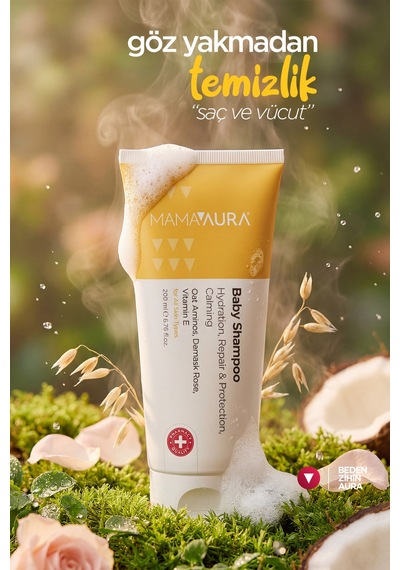 Göz Yakmayan Bebek Şampuanı - Baby Shampoo 200 Ml
