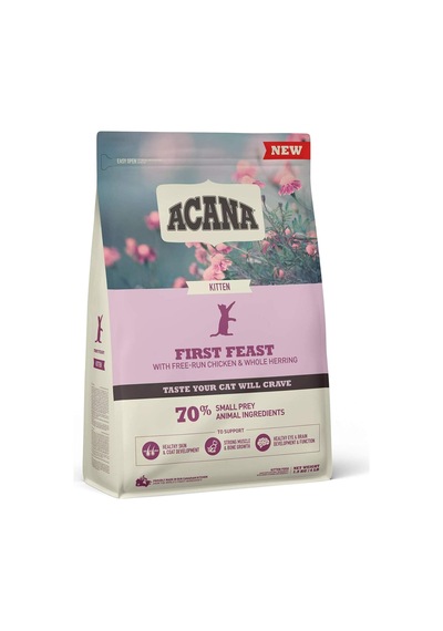 Tr First Feast Kuru Yavru Kedi Maması, 1.8 Kg, Her Boydan Cins İçin