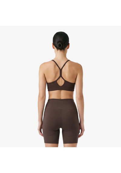 New Balance Essential Yoga Bra Kadın Kahverengi Bra Wb51039