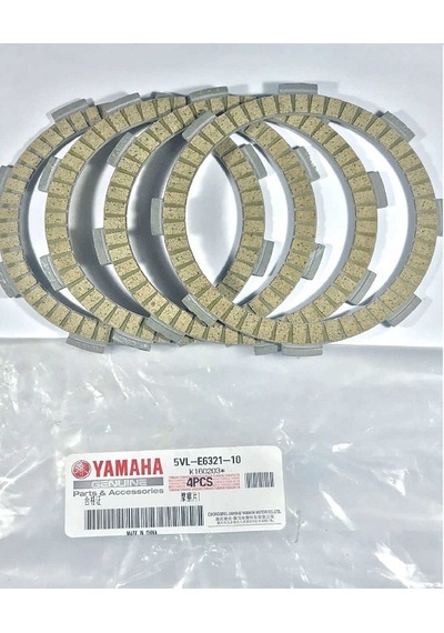 Yamaha Ybr125 4 Adet Debriyaj Balatası 5Vl-E6321-10