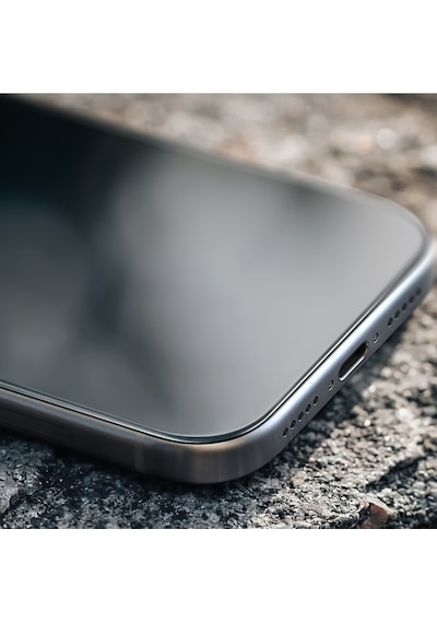 İphone 16 Pro Uyumlu Benks Omniwarrior Eye-friendly Cam Ekran Koruyucu Uygulama Aparatlı Şeffaf
