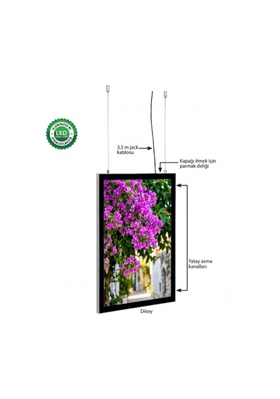 Magneco Ledbox Çift Taraflı Işıklı Çerçeve B2