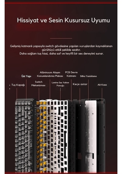 Ak680 Max Rapid Trigger Manyetik Switch Kablolu Mekanik Klavye Rgb 0.125 Ms Ultra Düşük Gecikme