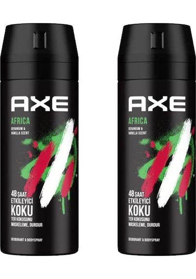 Axe Africa Erkek Sprey Deodorant 2 x 150 ML