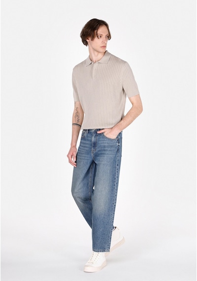 Colin's Colins Baggy Fit Orta Bel Bol Paça Erkek Mavi Jean Pantolon Cl1073822 Q1.v1 Dn44063 DENİM