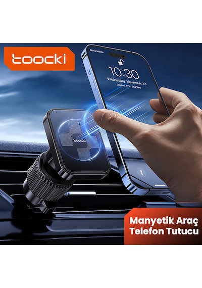Toocki N52 Mıknatıslı Havalandırma Araç Telefon Tutucu 360 Dön