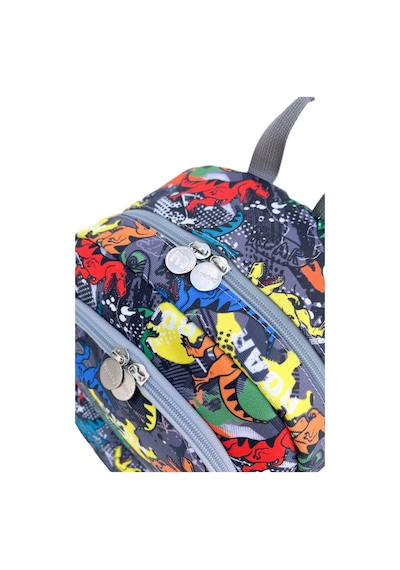Superbag Erkek Çocuk Ilkokul Çantası Dinazor Desenli Sırt Çantası Beslenmelik Ve Kalemlik 3'lü Set