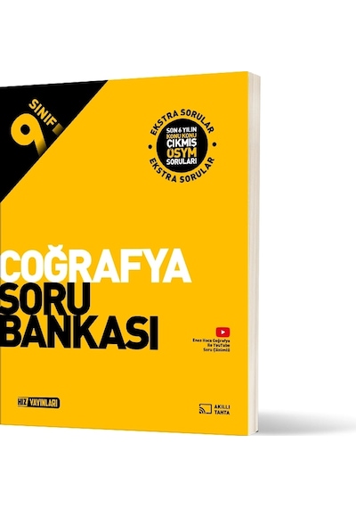 Hız Yayınları 9. Sınıf Coğrafya Soru Bankası Yeni Maarif Modeli