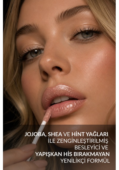 Amour Amour 3d Hydra Nemlendirici Dudak Parlatıcısı Işıltılı & Hacim Veren Lip Gloss 20 Chestnut