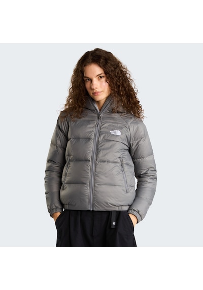 The North Face W Hydrenalite Down Hoodie Kadın Mont-34148 Gri