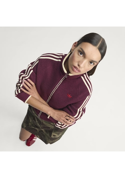 Adidas Firebird Kadın Sweatshirt C-adıkr9607b30a00 Bordo