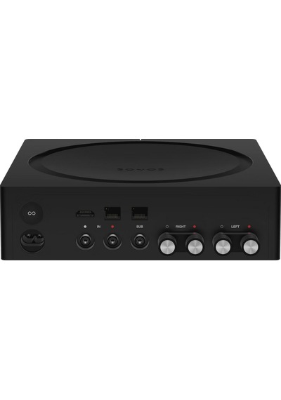 Sonos Amp, 125 W Güçlü, Wi-fi Ve Bluetooth Destekli, Akıllı Stereo Amplifikatör - Siyah