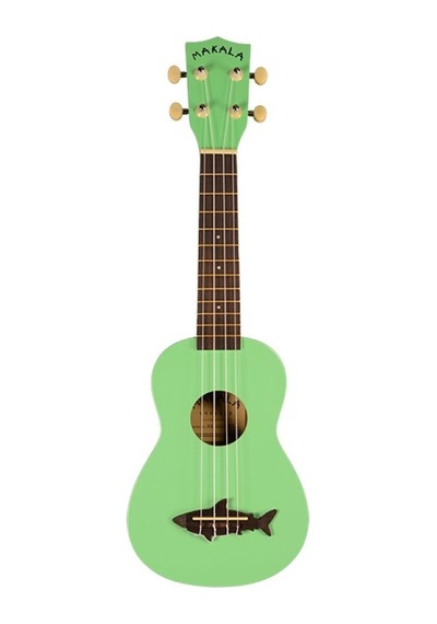 Kala Makala Shark Soprano Ukulele Yeşil