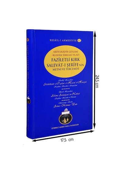 Cübbeli Ahmed Hoca Faziletli Kırk Salavat-I Şerife Kitabı-1134