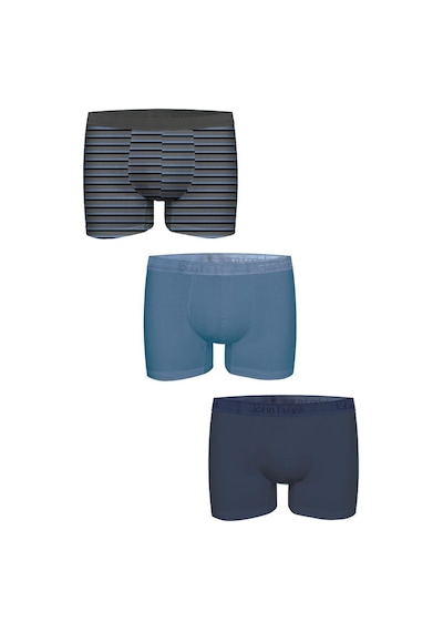 John Frank Üçlü Natural Modal Boxer Multicolor Multicolor