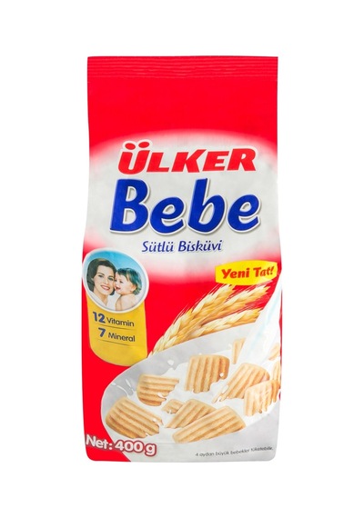 Ülker Bebe Bisküvisi 400g 6'li Avantaj Paketi - 6 Adet Tarı