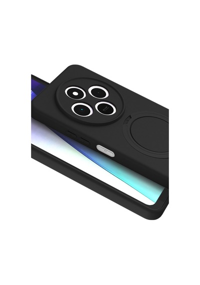 Xiaomi Redmi 14c Uyumlu Regal Magsafe Standlı Kapak - Siyah