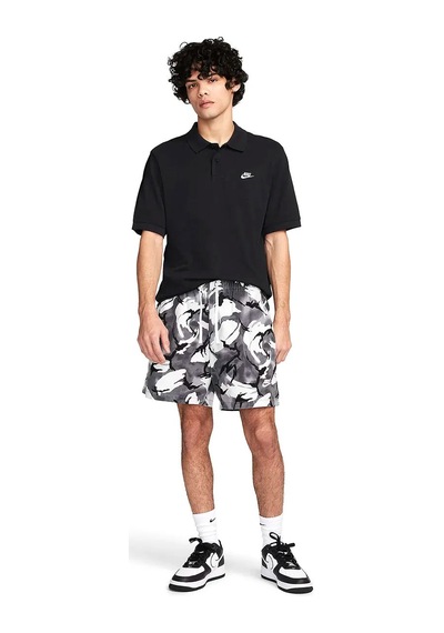 Nike M Nk Club Ss Polo Pıque Erkek Siyah Tişört Fn3894-010 Siyah