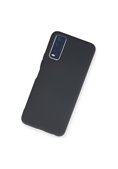 Vivo Y11s Uyumlu Kılıf Nano İçi Kadife Silikon - Lacivert