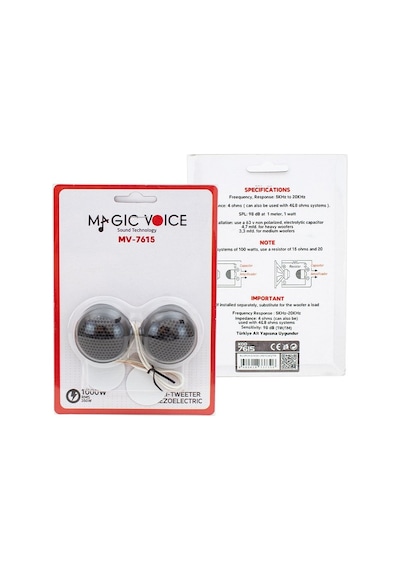 Magicvoice Mv7615 100 Watt Oto Tweeter Takımı