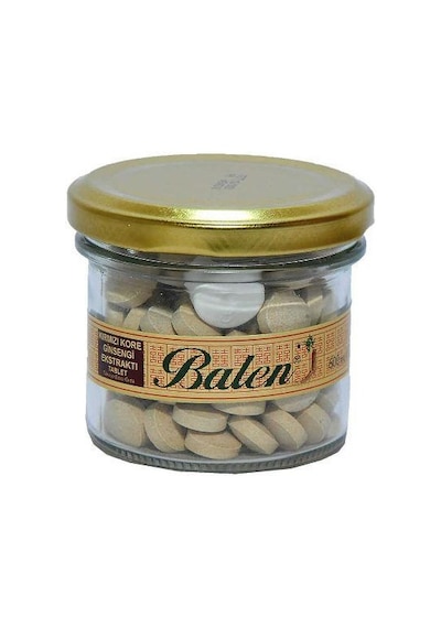 Balen Kırmızı Kore Ginseng Ekstraktı 600 MG 120 Tablet