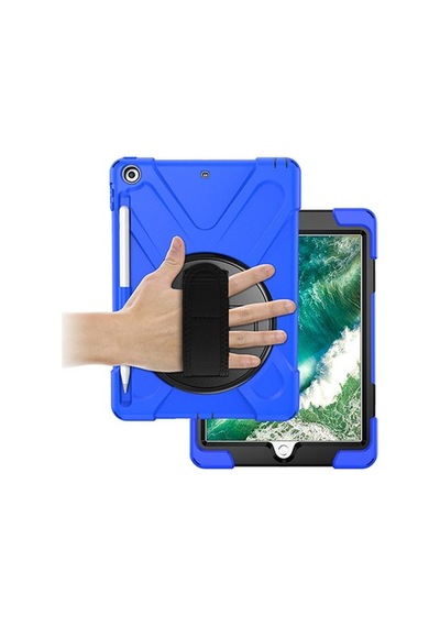 Apple Uyumlu iPad 9.7,2017 9.7 2018 Kalem Yerli Standlı Zırh Kılıf-Shock
