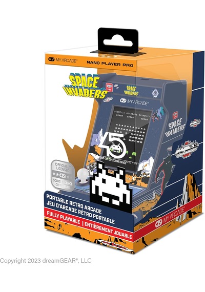 My Arcade 12cm Space Invaders Retro Konsol