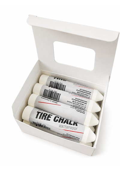 Tire Chalk Beyaz Tebeşir Tip Topol