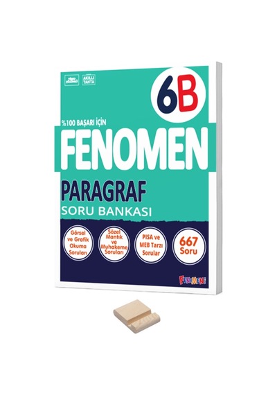 6. Sınıf B Serisi Paragraf Soru Bankası Ve Telefon Tutucu