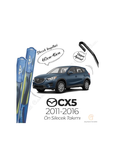Rbw Hybrid Mazda Cx5 2011 - 2016 Ön Silecek Takımı - Hibrit