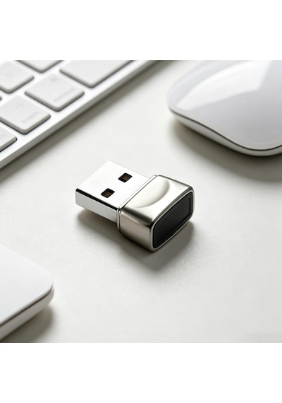 Fp300j Windows Hello Uyumlu Mini Usb Parmak İzi Okuyucu Windows 10/11 İçin Biyometrik Şifresiz Oturum Açma Cihazı