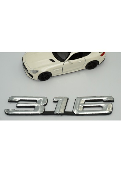 Bmw 316 Bagaj Krom Abs 3M 3D Yazı Logo