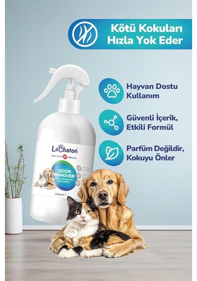 Kedi Kumu Ve Tuvaleti Koku Giderici Sprey, İdrar Ve Çiş Spreyi, Kokusuz Tuvalet İçin, 250 Ml