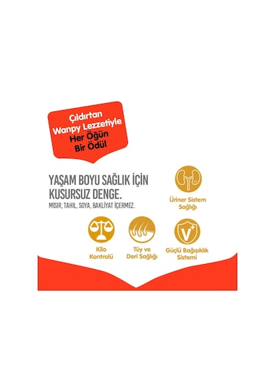 Wanpy Tahılsız Somonlu Ve Ton Balıklı Kısırlaştırılmış Yetişkin Kedi Maması 1,5kg X 2 Adet