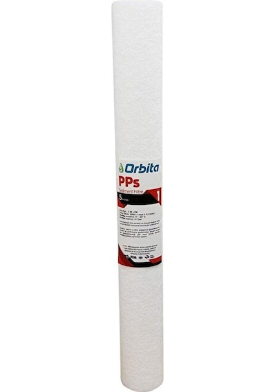 20 Inç 5 Mikron Spun Sediment Su Arıtma Filtresi