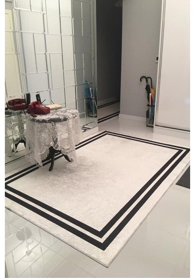 Yolluk Halı Kaymaz Tabanlı Yıkanabilir Yolluk 18 Çok Renkli