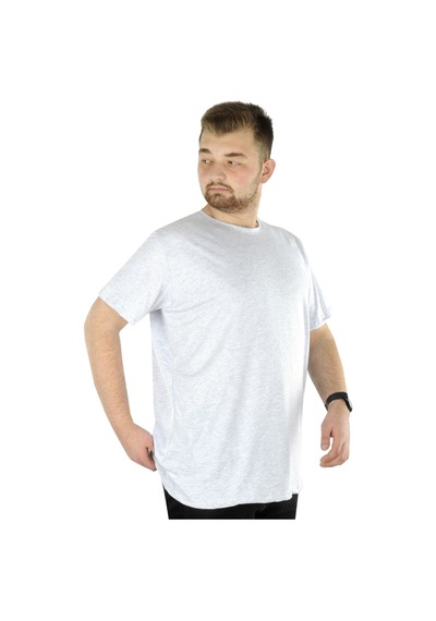 Mode Xl Büyük Beden Erkek Tshirt Bisiklet Yaka Basic 20031 Grimelanj 001
