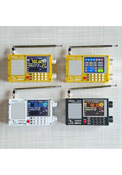 Deepelec Dp-666 Tef6686 Dsp Full-band Taşınabilir Dijital Radyo Alıcısı Rds Destekli