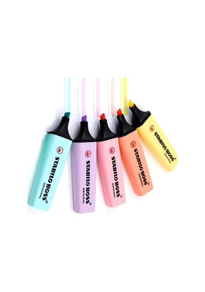 Pastel Renkler 5li Set Çok Renkli