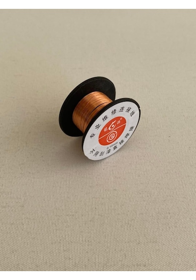 Emaye Kaplı Bakır Yol Çekme Teli 0.10Mm 10 Metre