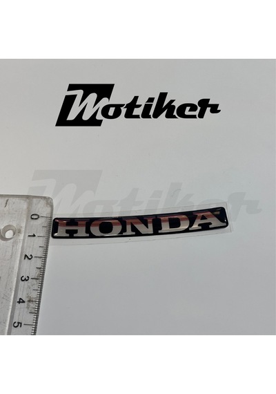 Honda Metal Gümüş Silver Ön Cam Oval 8,5 Cm Damla Sticker Etike