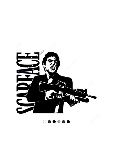 Al Pacino Sticker Yapıştırma 17Cm