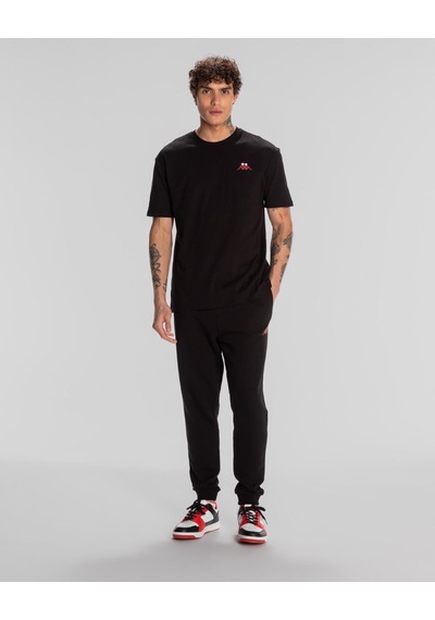 Kappa Authentic Space Jump T-shirt Erkek Siyah Regular Tişört