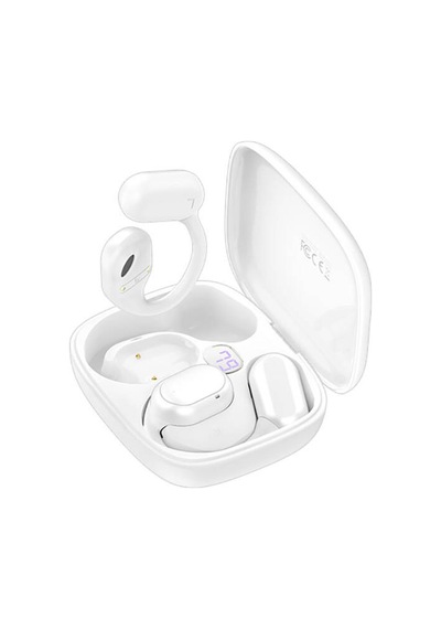 Recci REP-W76 Elegant Serisi OWS Wireless Hi-Fi Dijital Led Göstergeli Bluetooth 5.3 Kulak İçi Kulaklık