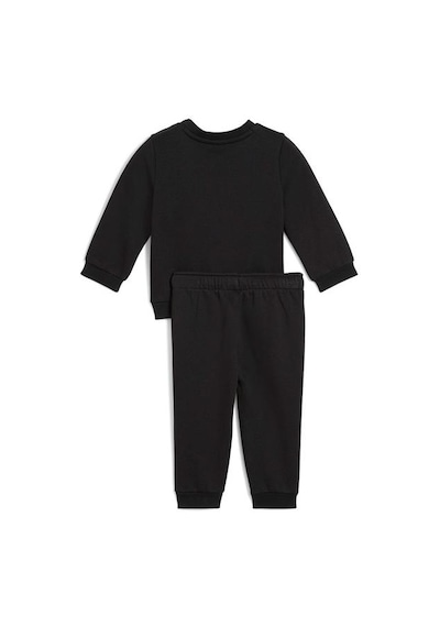 Puma Jogger Set Essentials Crew Fl Bebek Siyah Bisiklet Yaka Eşofman Takımı Siyah