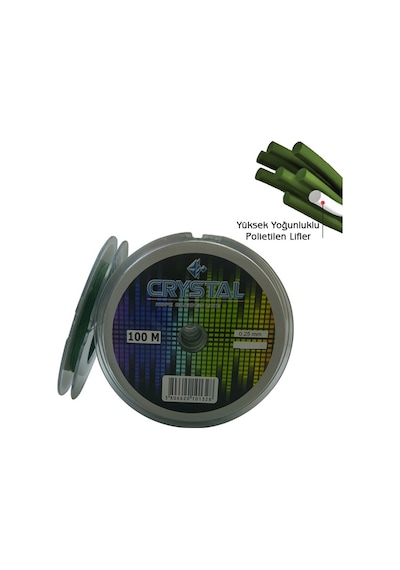 Crystal HDPE Nano İpek Misina 4 Kat 0.16 mm 100 mt