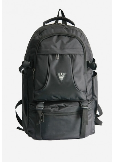45 Litre Outdoor Büyük Boy Sırt Çantası 1.Sınıf Kalite Si̇yah Siyah