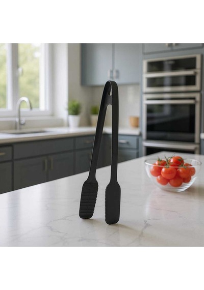 Teflon Maşa Isıya Dayanıklı Mutfak Maşası Yanmaz Yapışmaz Teflon Mutfak Gereçleri 30 Cm 220 C Teflon